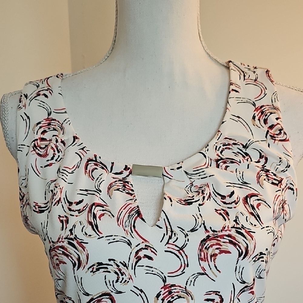 WHBM Floral Sleeveless Women's Top - Picture 2 of 5